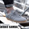 Adidas Samba Shoes(Grey)